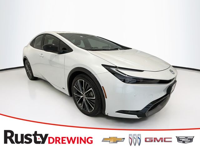White (Wind Chill Pearl) 2024 Toyota Prius XLE AWD Hatchback All-Wheel Drive Continuously Variable Transmission