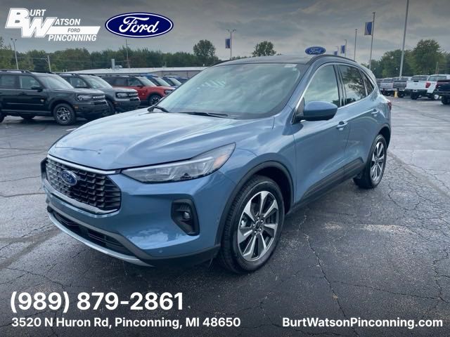 Vapor Blue 2024 Ford Escape SUV / Crossover All-Wheel Drive 8-Speed Automatic