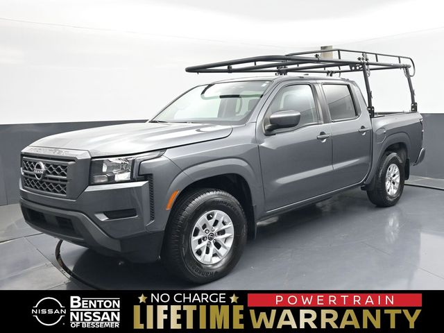 Gray (Gun Metallic) 2024 Nissan Frontier SV Crew Cab RWD Pickup Truck 4X2 9-Speed Automatic Overdrive