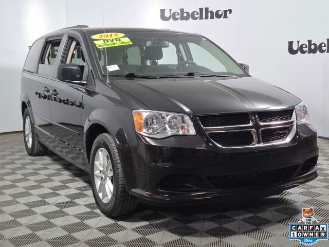 Brilliant Black Crystal Pearlcoat 2016 Dodge Grand Caravan SXT FWD Minivan Front-Wheel Drive 6-Speed Automatic