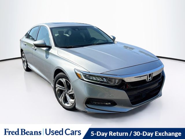 Lunar Silver Metallic 2018 Honda Accord Sedan Front-Wheel Drive Continuously Variable Transmission