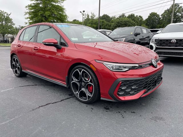 Kings Red Metallic 2025 Volkswagen Golf GTI Autobahn FWD Hatchback Front-Wheel Drive 7-Speed Dual Clutch