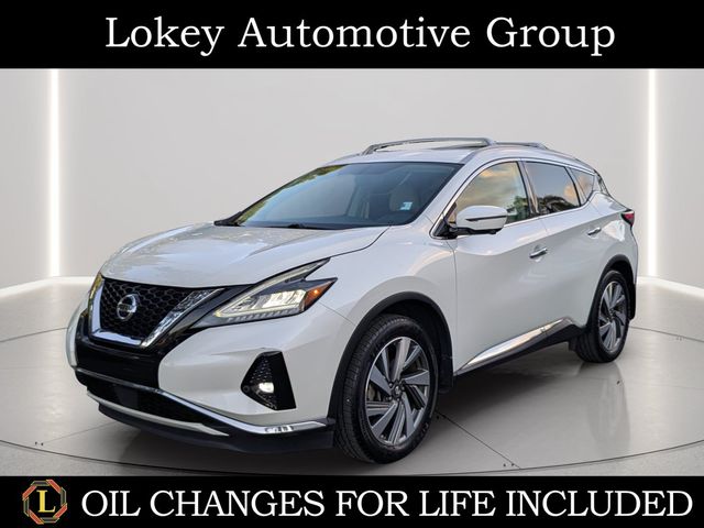 Pearl White Tricoat 2019 Nissan Murano SUV / Crossover Front-Wheel Drive Continuously Variable Transmission