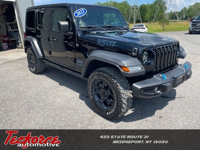 2023 Jeep Wrangler Willys 4xe - Black Clearcoat exterior view 1