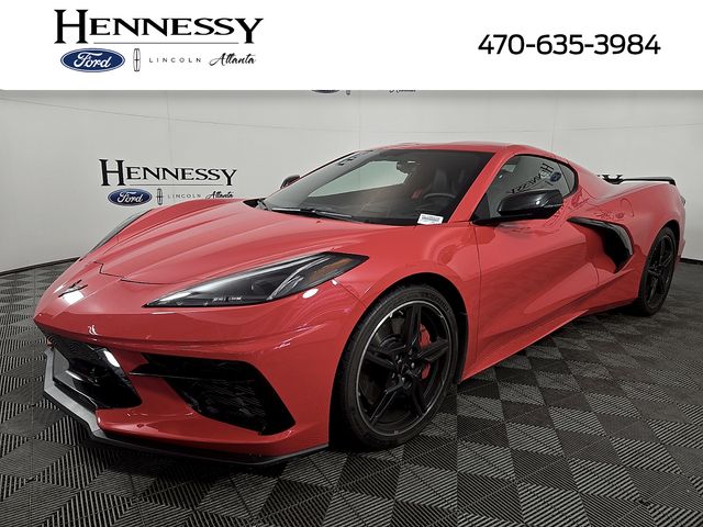 Red Metallic 2020 Chevrolet Corvette Stingray 2LT Coupe RWD Coupe Rear-Wheel Drive 8-Speed Dual Clutch