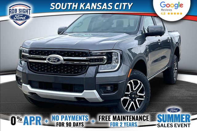 Carbonized Gray Metallic 2026 Ford Ranger Pickup Truck Four-Wheel Drive Automatic