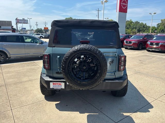 2023 Ford Bronco Outer Banks Blue at Ross Downing Buick GMC