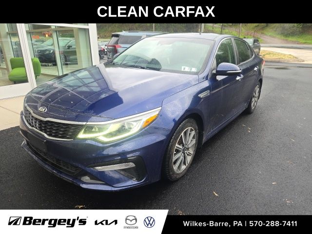 Horizon Blue 2019 Kia Optima LX FWD Sedan Front-Wheel Drive 6-Speed Automatic