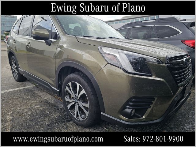 Green Metallic 2023 Subaru Forester SUV / Crossover All-Wheel Drive Continuously Variable Transmission