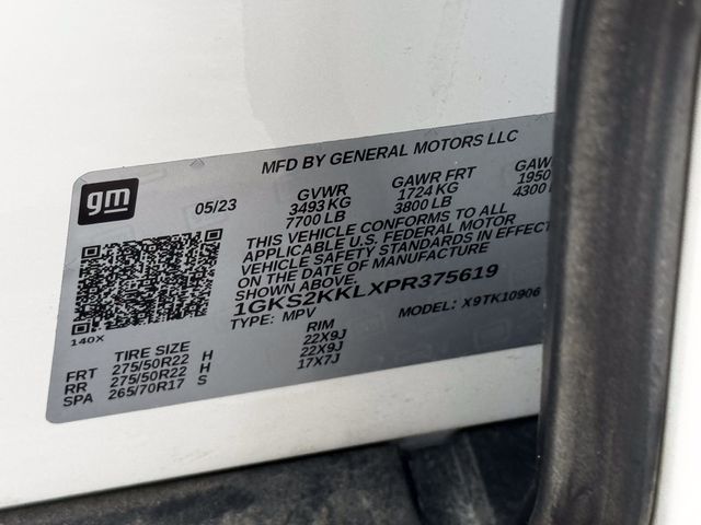 2023 GMC Yukon XL Denali Ultimate White at Monument Chevrolet