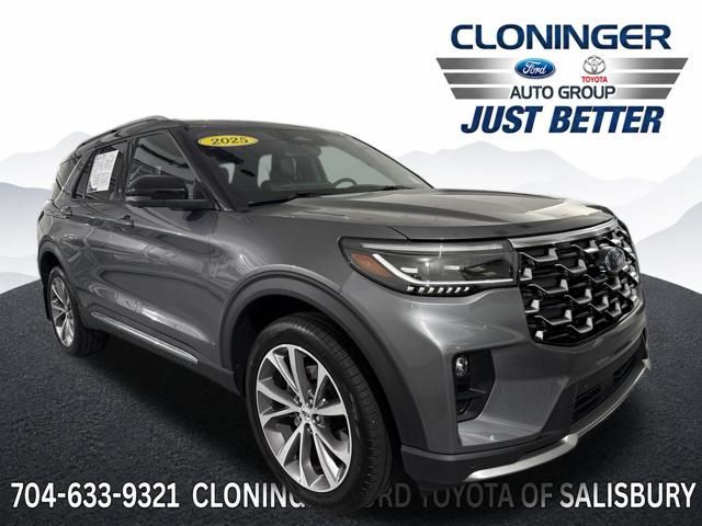Gray Metallic 2025 Ford Explorer SUV / Crossover All-Wheel Drive Automatic