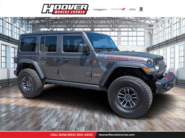 Gray (Granite Crystal Metallic Clearcoat) 2025 Jeep Wrangler Rubicon X 4-Door 4WD SUV / Crossover Four-Wheel Drive 8-Speed Automatic