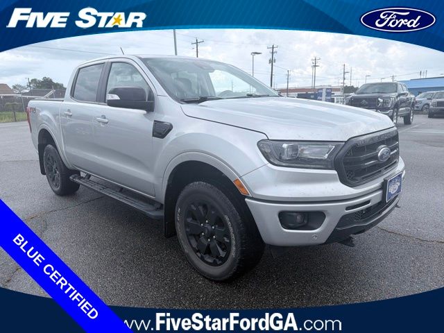 Ingot Silver 2019 Ford Ranger Pickup Truck Four-Wheel Drive Automatic