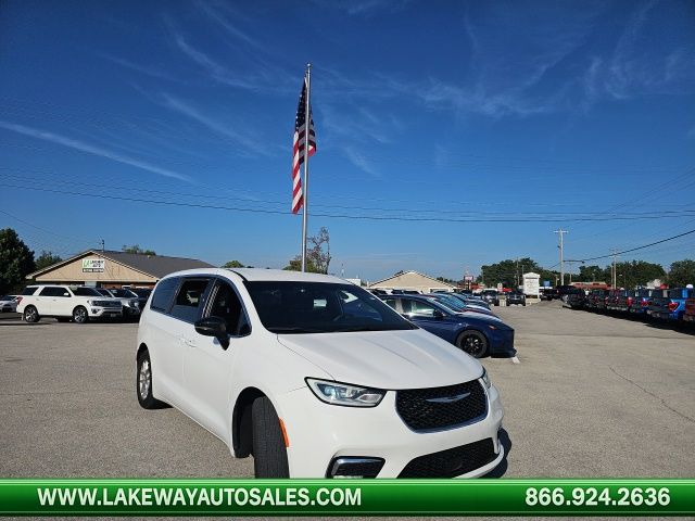 Bright White Clearcoat 2025 Chrysler Pacifica Minivan Front-Wheel Drive 9-Speed Automatic