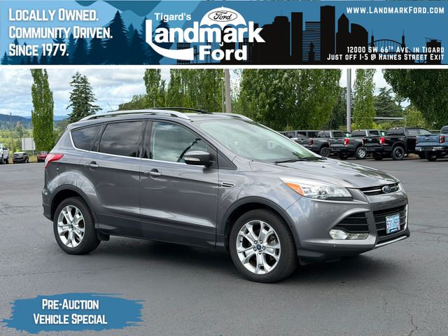 Sterling Gray Metallic 2014 Ford Escape SUV / Crossover All-Wheel Drive 6-Speed Automatic