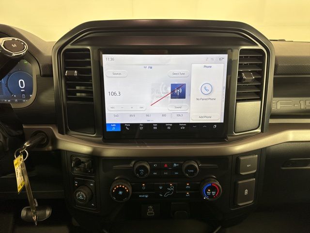 2025 Agate Black Metallic Ford F-150 XL 4X4 Truck