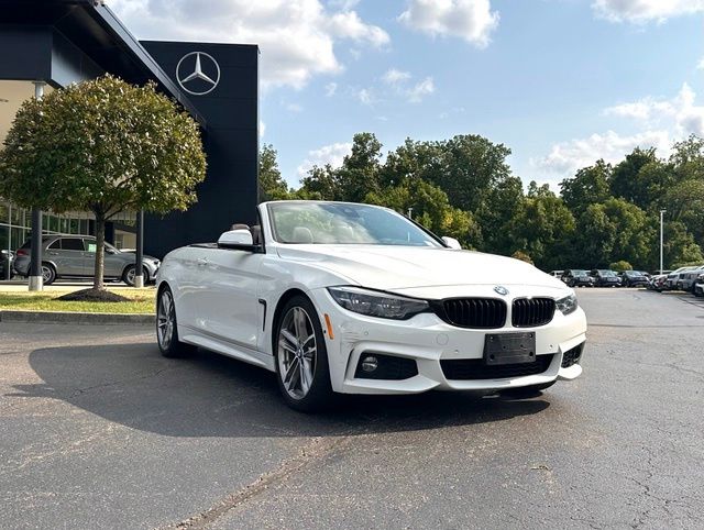 Alpine White 2020 BMW 4 Series Convertible Rear-Wheel Drive 8-Speed Automatic