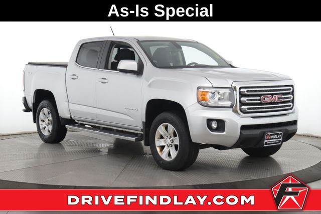 White 2016 GMC Canyon Pickup Truck Four-Wheel Drive 6-Speed Automatic