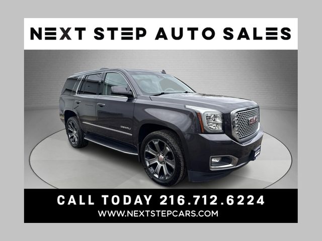 Gray (Iridium Metallic) 2017 GMC Yukon Denali 4WD SUV / Crossover Four-Wheel Drive 8-Speed Automatic Overdrive