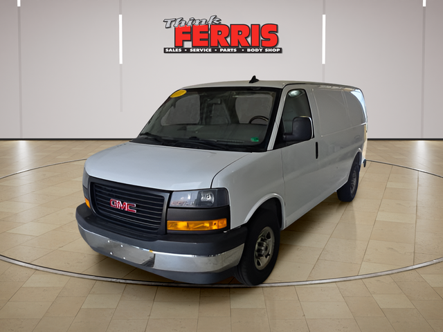 Summit White 2021 GMC Savana Cargo 2500 RWD Van Rear-Wheel Drive 8-Speed Automatic Overdrive