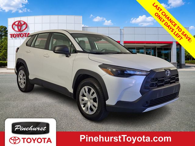 White 2026 Toyota Corolla Cross L FWD SUV / Crossover Front-Wheel Drive Continuously Variable Transmission