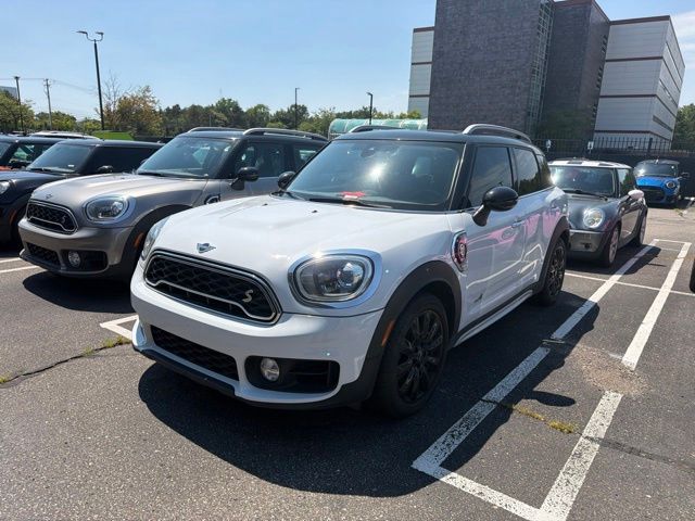 Light White 2019 MINI Countryman Hybrid Plug-in SUV / Crossover All-Wheel Drive 6-Speed Automatic