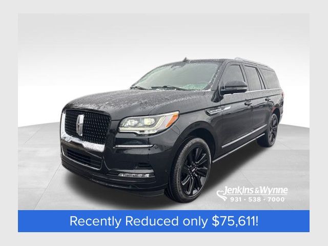 Black Metallic 2024 Lincoln Navigator L Reserve 4WD SUV / Crossover Four-Wheel Drive Automatic