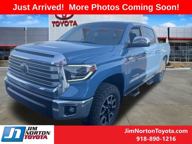 Used 2020 Toyota Tundra Limited with VIN 5TFHY5F10LX881058 for sale in Tulsa, OK