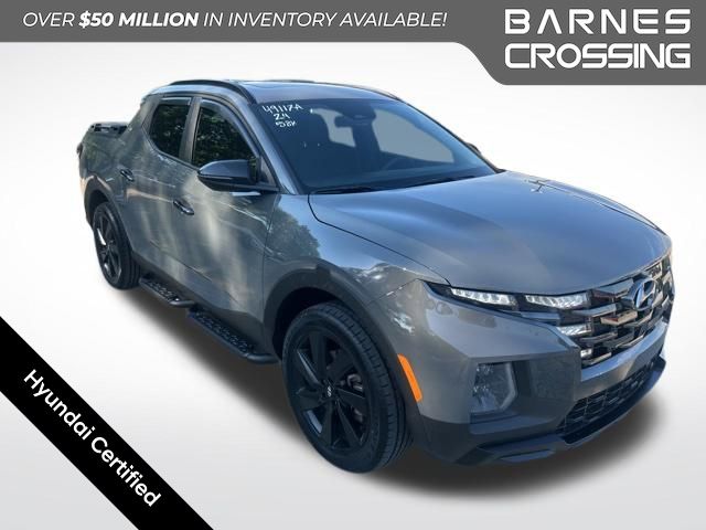 Hampton Gray 2024 Hyundai Santa Cruz Pickup Truck All-Wheel Drive Automatic