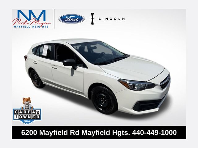 Crystal White Pearl 2022 Subaru Impreza Wagon All-Wheel Drive Continuously Variable Transmission