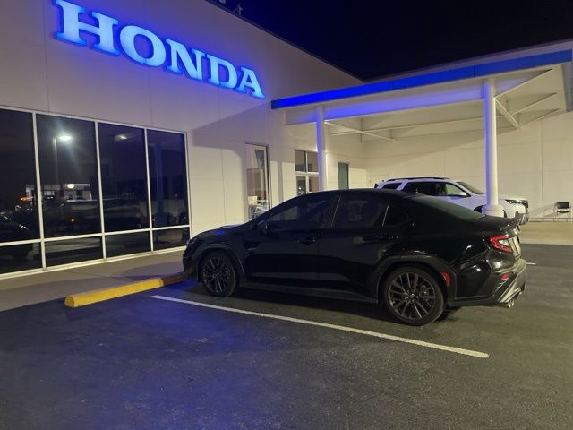 Crystal Black Silica 2022 Subaru WRX Premium AWD Sedan All-Wheel Drive Manual