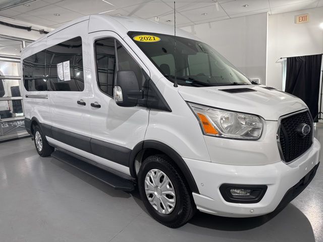 2021 Ford Transit Passenger 350 XLT Medium Roof LB RWD