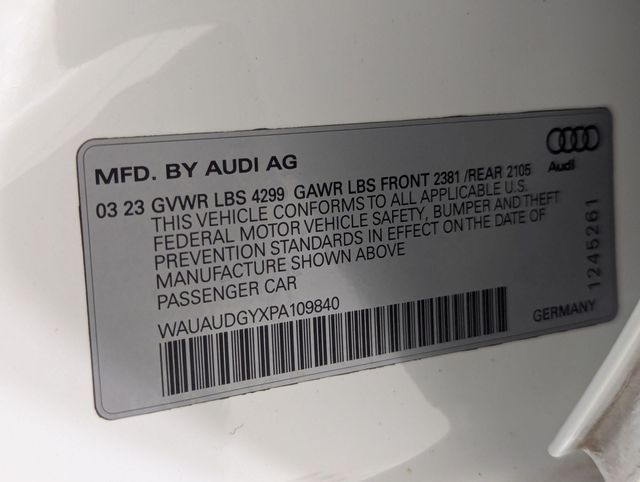 used 2023 Audi A3 car, priced at $27,481