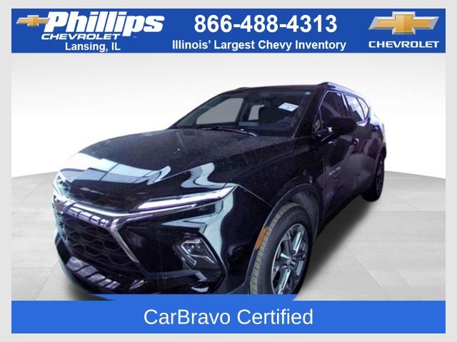 Black 2024 Chevrolet Blazer 2LT FWD SUV / Crossover Front-Wheel Drive 9-Speed Automatic Overdrive