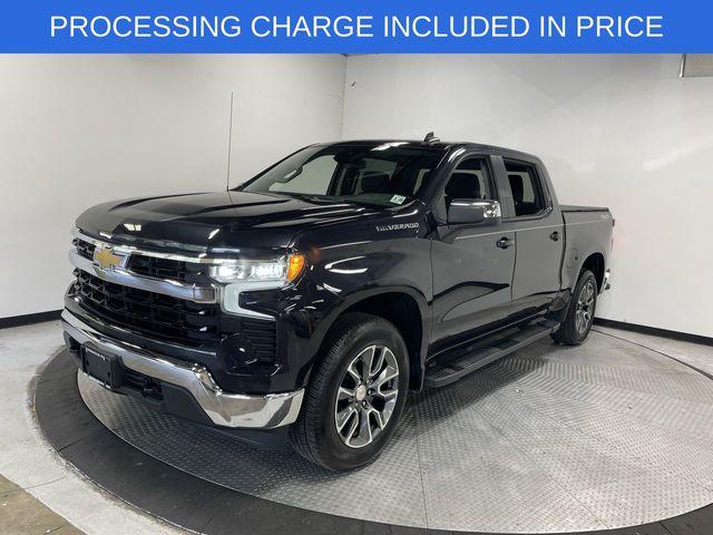 Dark Ash Metallic 2024 Chevrolet Silverado 1500 Pickup Truck Four-Wheel Drive 8-Speed Automatic