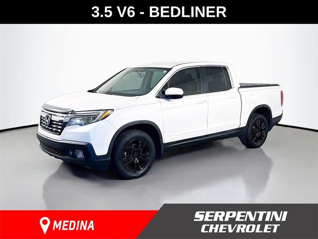 White Diamond Pearl 2017 Honda Ridgeline RTS AWD Pickup Truck All-Wheel Drive 6-Speed Automatic