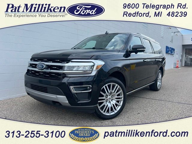 Black Metallic 2023 Ford Expedition SUV / Crossover Four-Wheel Drive Automatic