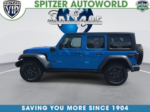 Certified Used 2023 Blue Jeep Willys 4xe image 6