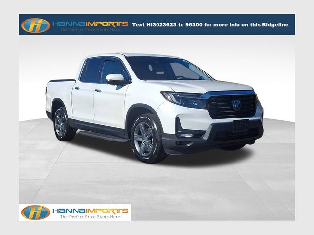 Platinum White Pearl 2023 Honda Ridgeline RTL-E AWD Pickup Truck All-Wheel Drive 9-Speed Automatic