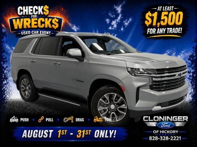 Sterling Gray Metallic 2023 Chevrolet Tahoe SUV / Crossover Four-Wheel Drive Automatic