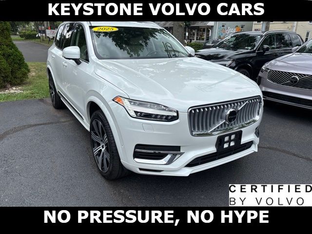 Crystal White Metallic 2025 Volvo XC90 SUV / Crossover All-Wheel Drive Automatic