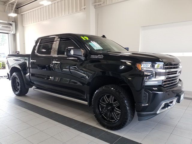Black 2019 Chevrolet Silverado 1500 Pickup Truck Four-Wheel Drive Automatic