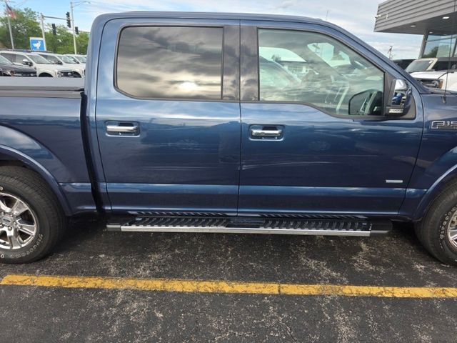 Used 2017 Blue Ford Lariat image 4