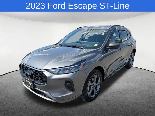 Gray Metallic 2023 Ford Escape SUV / Crossover All-Wheel Drive 8-Speed Automatic