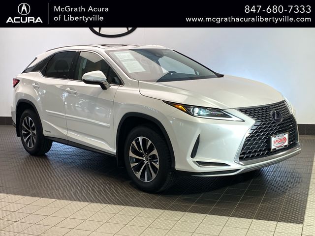 Eminent White Pearl 2021 Lexus RX Hybrid 450h AWD SUV / Crossover All-Wheel Drive Continuously Variable Transmission