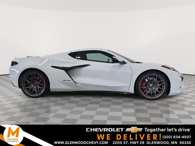 Arctic White 2023 Chevrolet Corvette Coupe Rear-Wheel Drive 8-Speed Dual Clutch