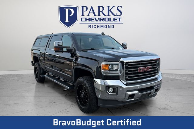 Onyx Black 2016 GMC Sierra 2500HD Pickup Truck Four-Wheel Drive 6-Speed Automatic Overdrive