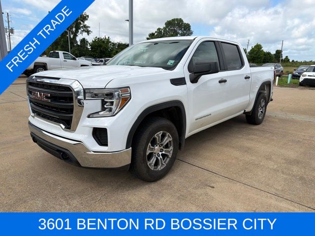Summit White 2021 GMC Sierra 1500 Crew Cab 4WD Pickup Truck Four-Wheel Drive 6-Speed Automatic