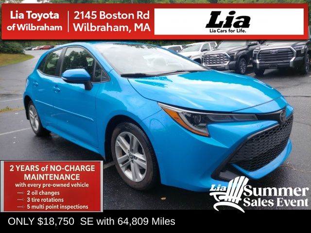 2022 Toyota Corolla Hatchback SE FWD