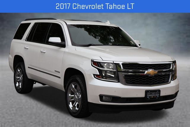 White (Iridescent Pearl Tricoat) 2017 Chevrolet Tahoe SUV / Crossover Four-Wheel Drive 6-Speed Automatic Overdrive